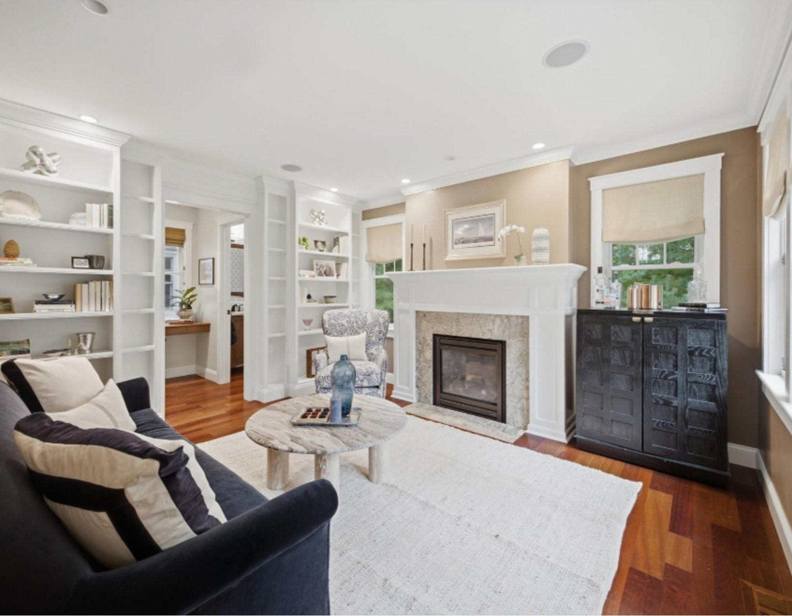 Living room from property brochure